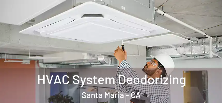  HVAC System Deodorizing Santa Maria - CA